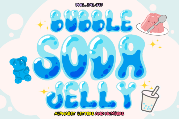 Bubble Soda Jelly: A Typeface That Pops With Personality