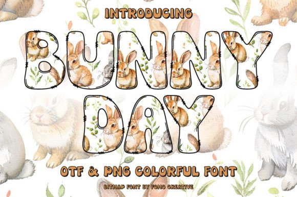 Bunny Day: The Color Font That Brings Joy to Your Designs