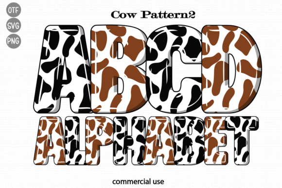 Cow Pattern: The Playful Typeface for Distinctive Branding