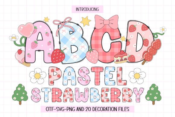 Pastel Strawberry: Infusing Sweetness into Your Designs