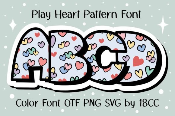 Play Heart: A Sweet and Versatile Valentine's Theme Font