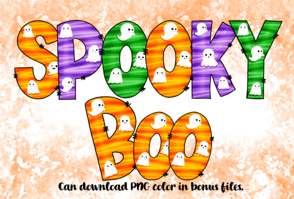 Spooky Boo: Playful Ghosts in Your Typography