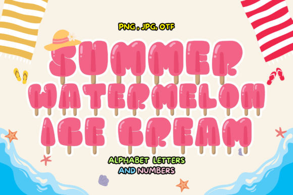 Sweeten Your Designs with Summer Watermelon Ice Cream