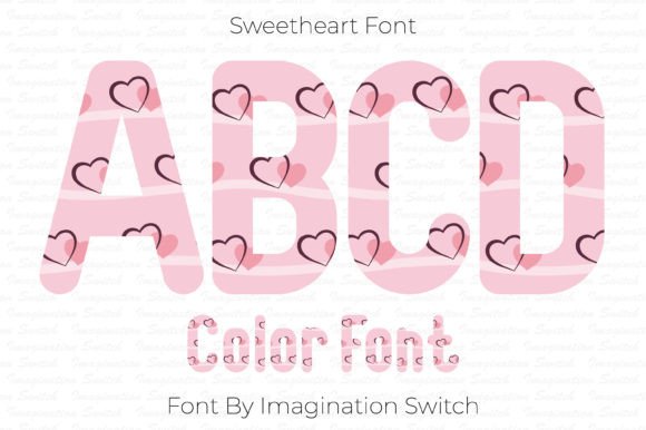 Sweetheart Font: Infusing Every Design with Colorful Personality